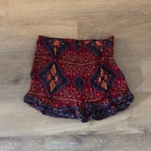 Free People Bohemian Shorts